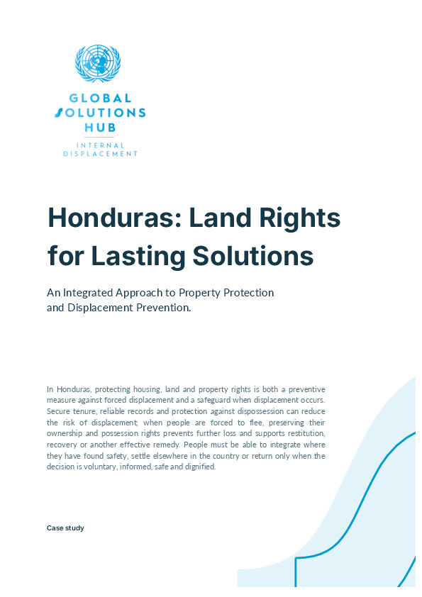 Honduras: Land Rights for Lasting Solutions