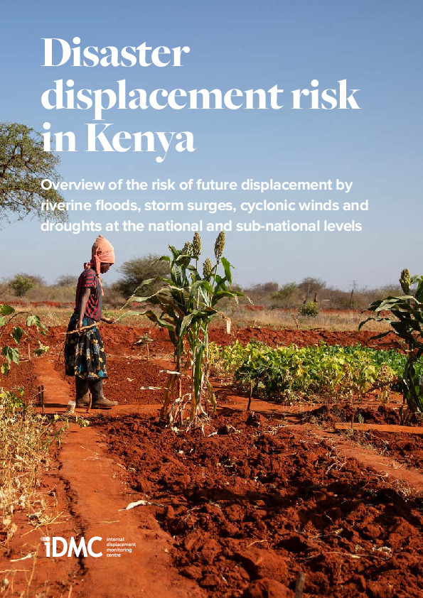 Disaster displacement risk in Kenya
